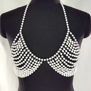 Top Crop Pearl Short Lady Womenswear Underwear Comfort Tube Sexy